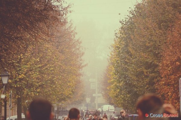 Луцьк в тумані. ФОТО